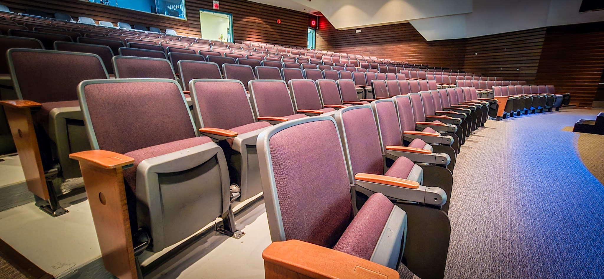 The auditorium