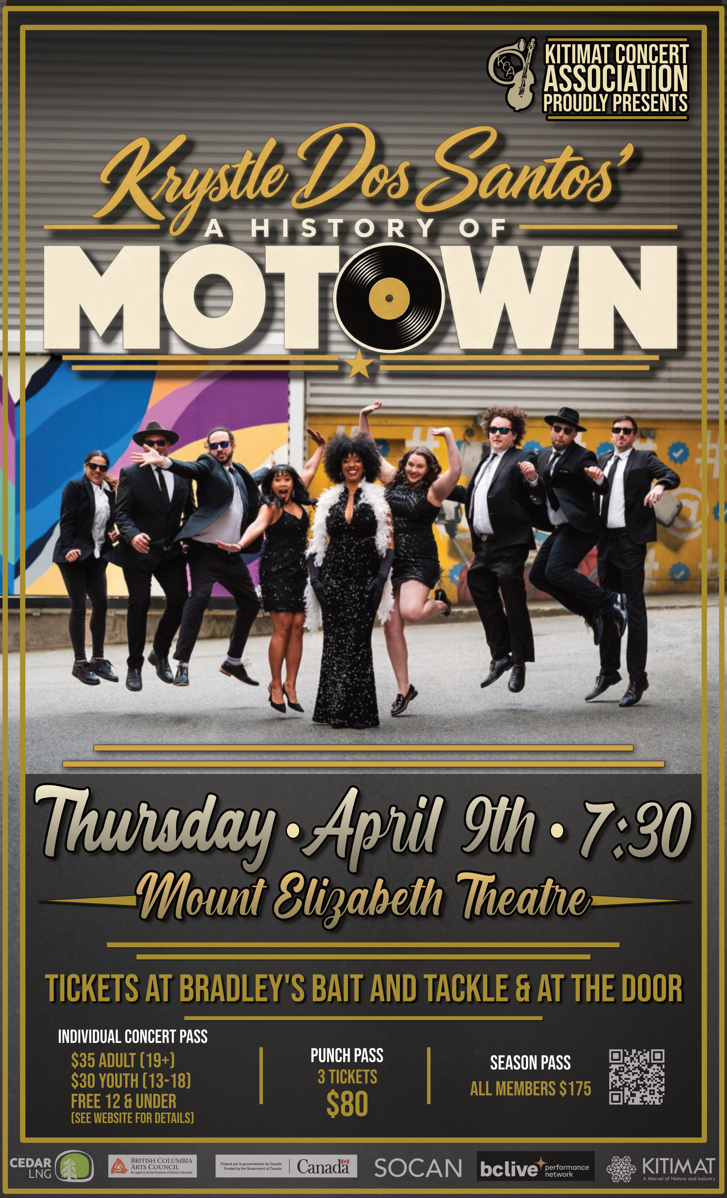 KCA Presents: Krystle Dos Santos’ “A History of Motown” poster
